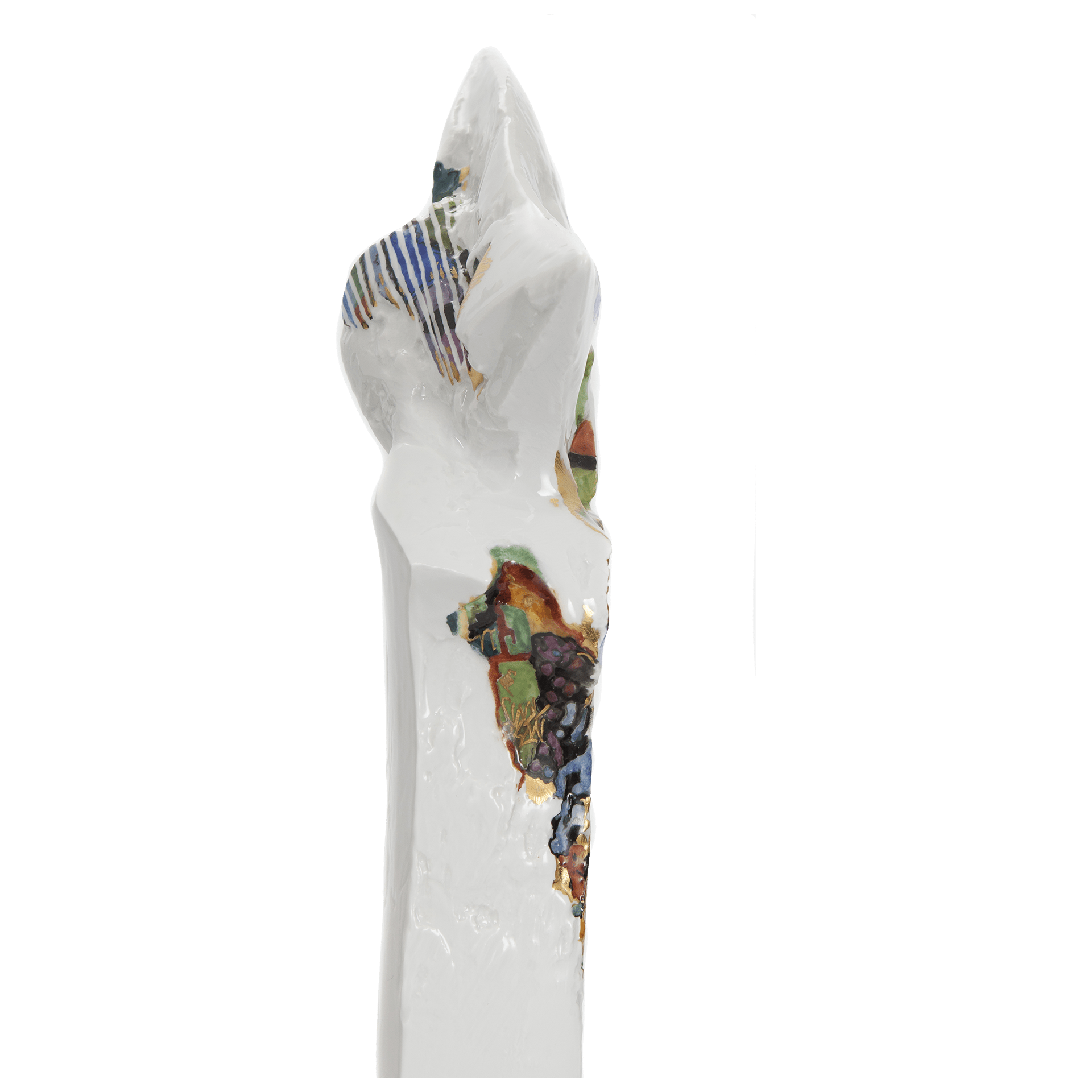 Skulptur Raumzeichen Flügel mit dreieckiger Spitze, Höhe 59 cm, limitiert | Meissen Limitierte Meisterwerke 900384 - 73938 - Meissen Weimar