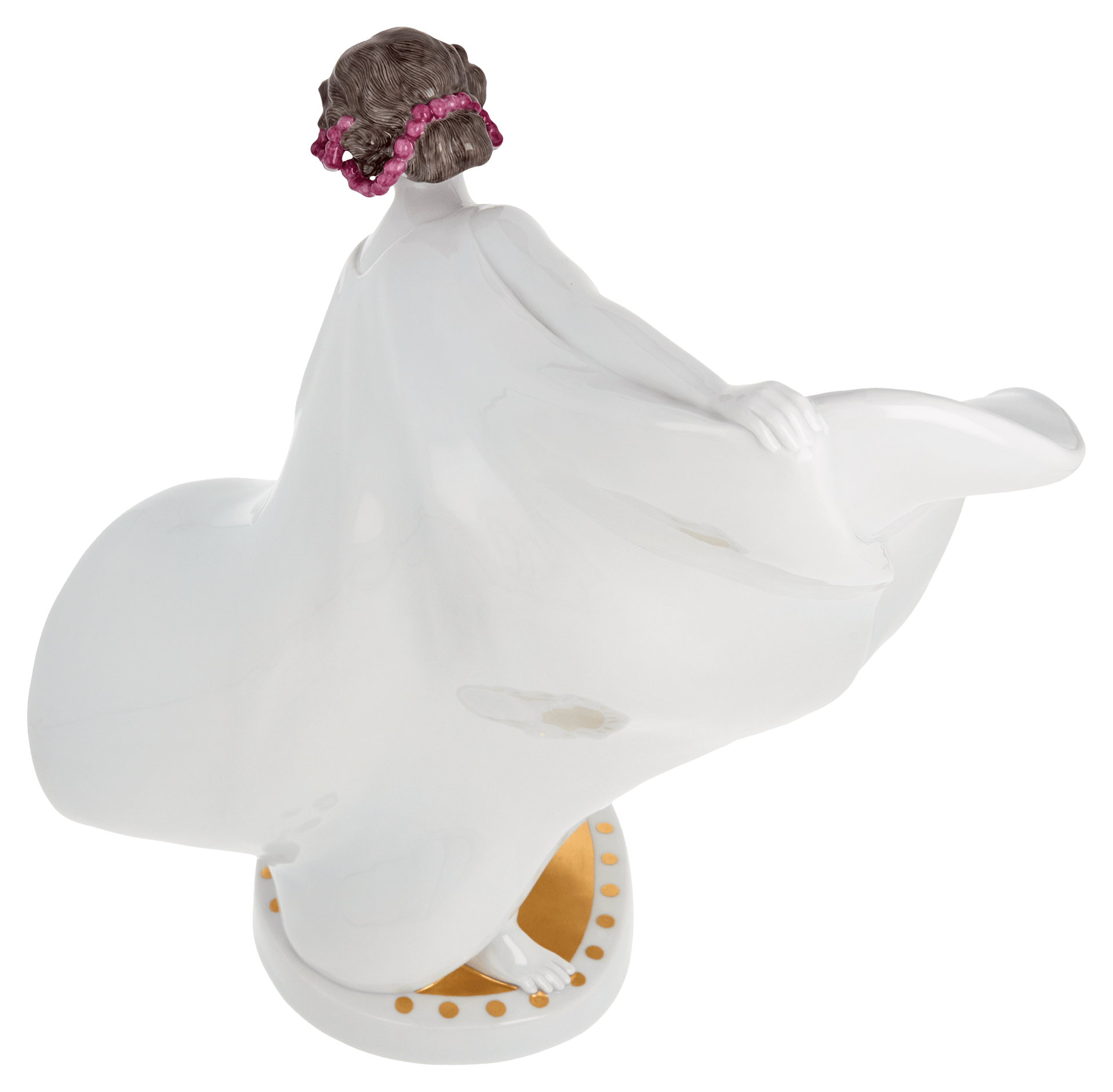 Skulptur Tänzerin Loie Fuller H 26 cm | Meissen Exklusiv - Kollektion 900380 - 73456 - Meissen Weimar