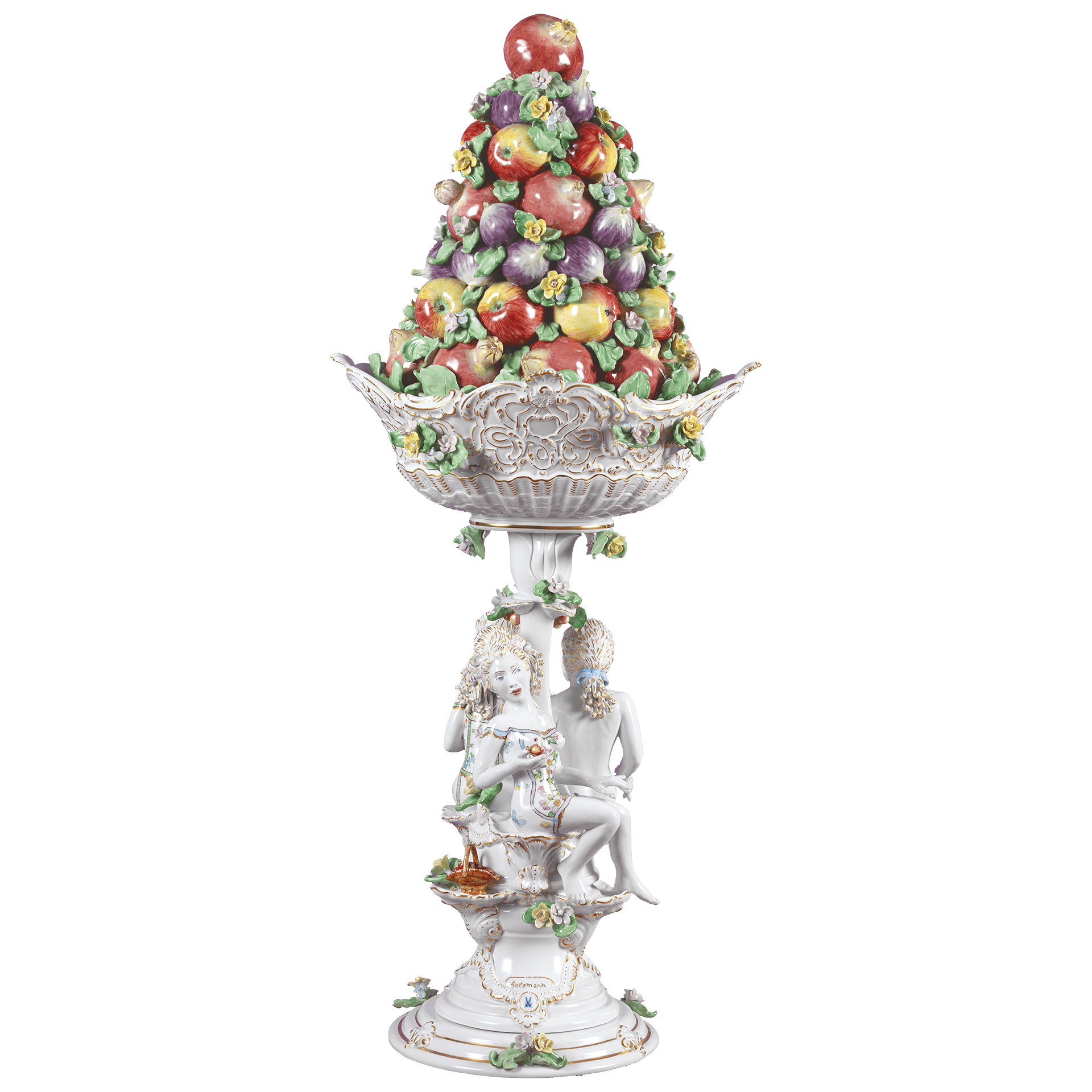 Skulptur Tempted to Taste, Porzellan, H 86 cm | Meissen Unikate 63c028 - u4445 - Meissen Weimar