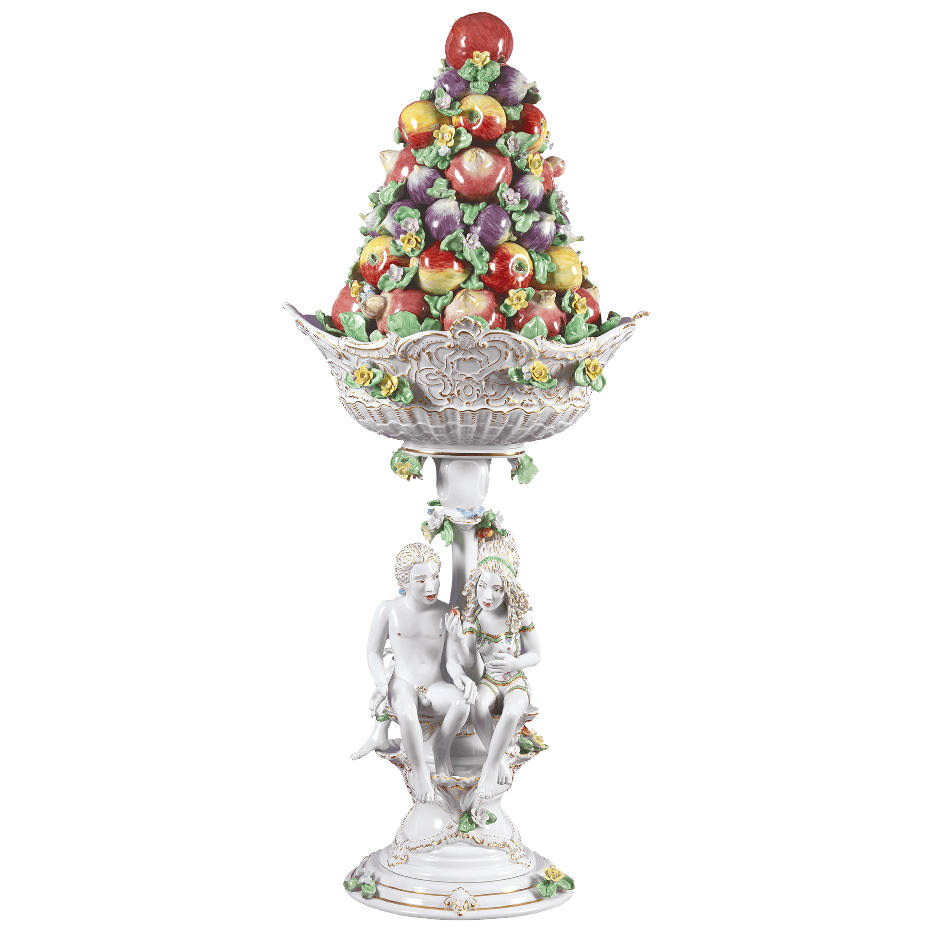 Skulptur Tempted to Taste, Porzellan, H 86 cm | Meissen Unikate 63c028 - u4445 - Meissen Weimar