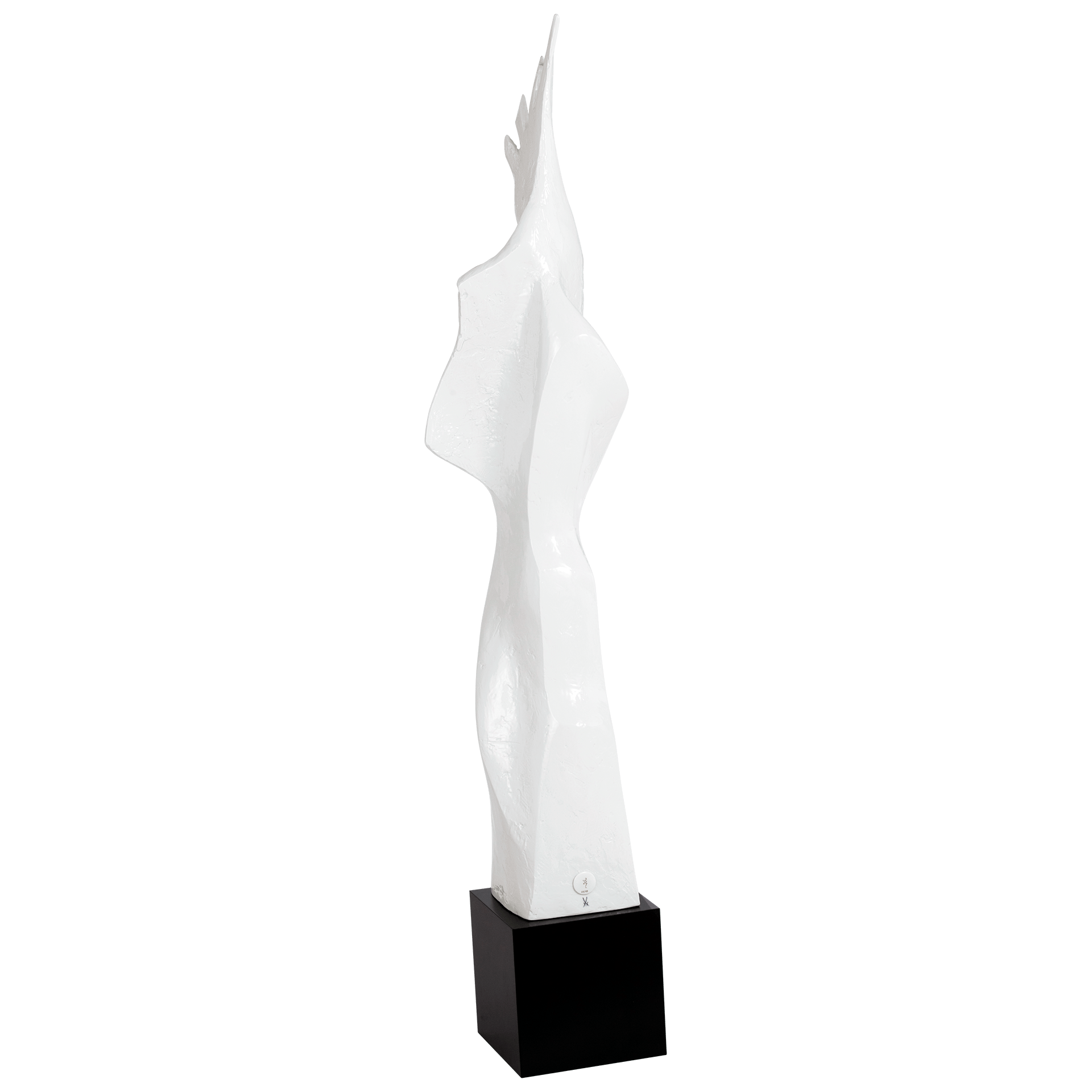 Skulptur Weiß H 135 cm | Meissen Limitierte Meisterwerke 000084 - 73m21 - Meissen Weimar