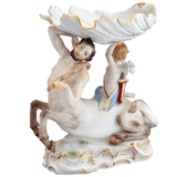 Skulptur Zentaur mit Muschel, H 26,5 cm, limitiert | Meissen Limitierte Meisterwerke