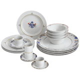 Speise-Set, Noble Blue, 20-tlg. | Meissen No. 41 Noble Blue