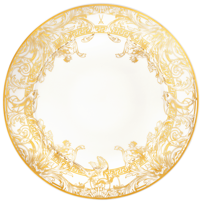 Speiseteller, gold, Ø 29 cm | Meissen No. 41 Mystik Maison