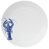 Speiseteller, groß, "Blue Treasures", Hummer, Ø 30 cm | Meissen Cosmopolitan