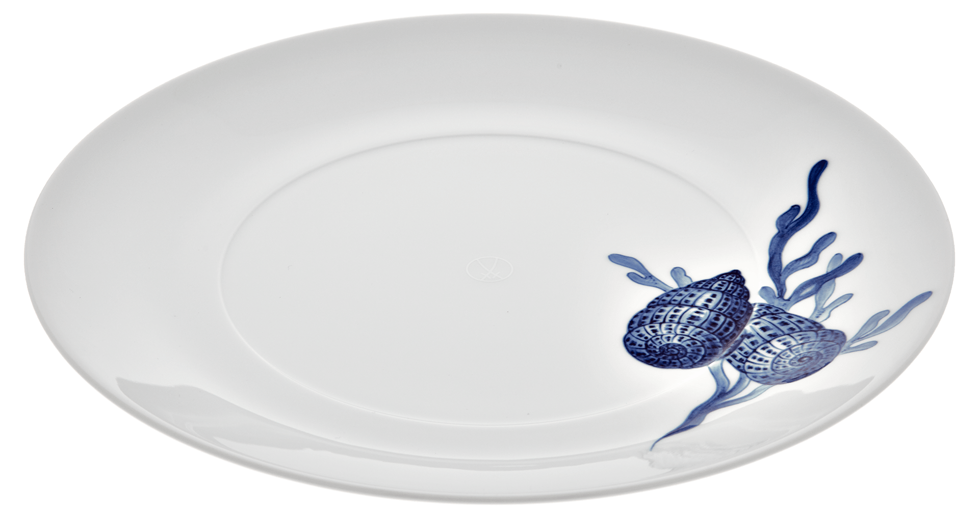 Speiseteller, groß, "Blue Treasures", Muschel, Ø 30 cm | Meissen Cosmopolitan 82a279 - 37479 - Meissen Weimar