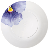 Speiseteller, klein, "Giant Bloom", Stiefmütterchen, Ø 24 cm | Meissen Cosmopolitan