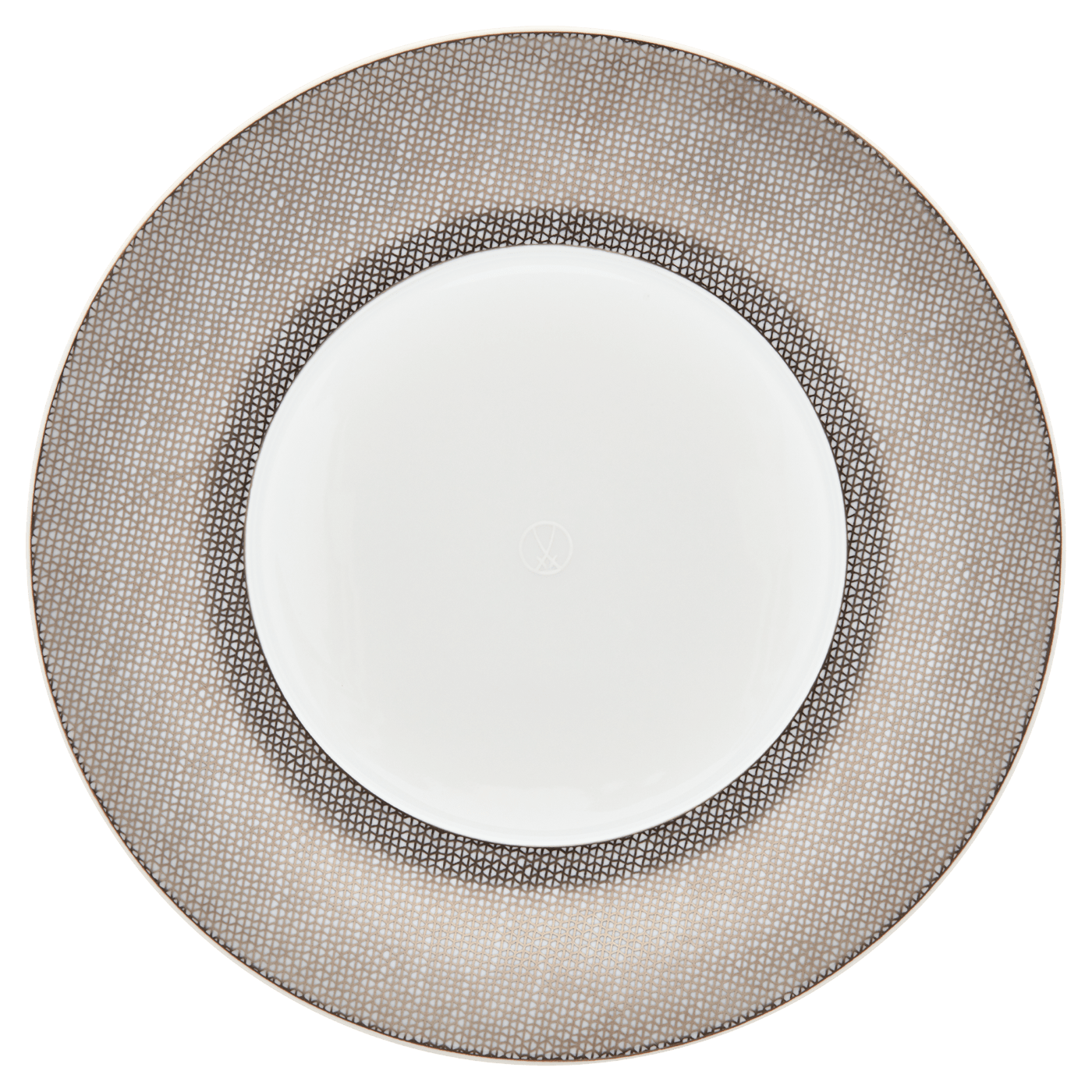 Speiseteller Mesh Platin Ø 24 cm | Meissen Cosmopolitan 79a265 - 37475 - Meissen Weimar