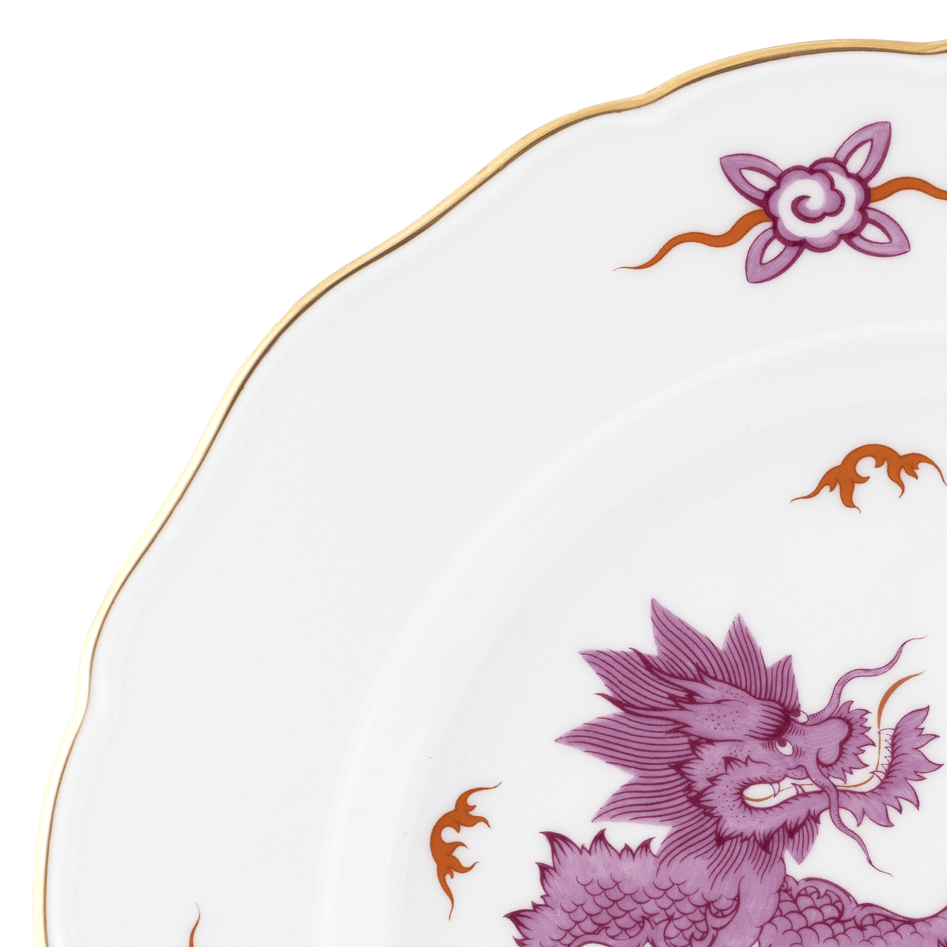 Speiseteller Ming Drache Ø 28 cm | Meissen Neuer Ausschnitt 33d410-00479 - Meissen Weimar