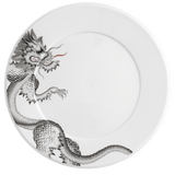 Speiseteller, Ming Dragon, schwarz, Ø 29 cm | Meissen Vitruv