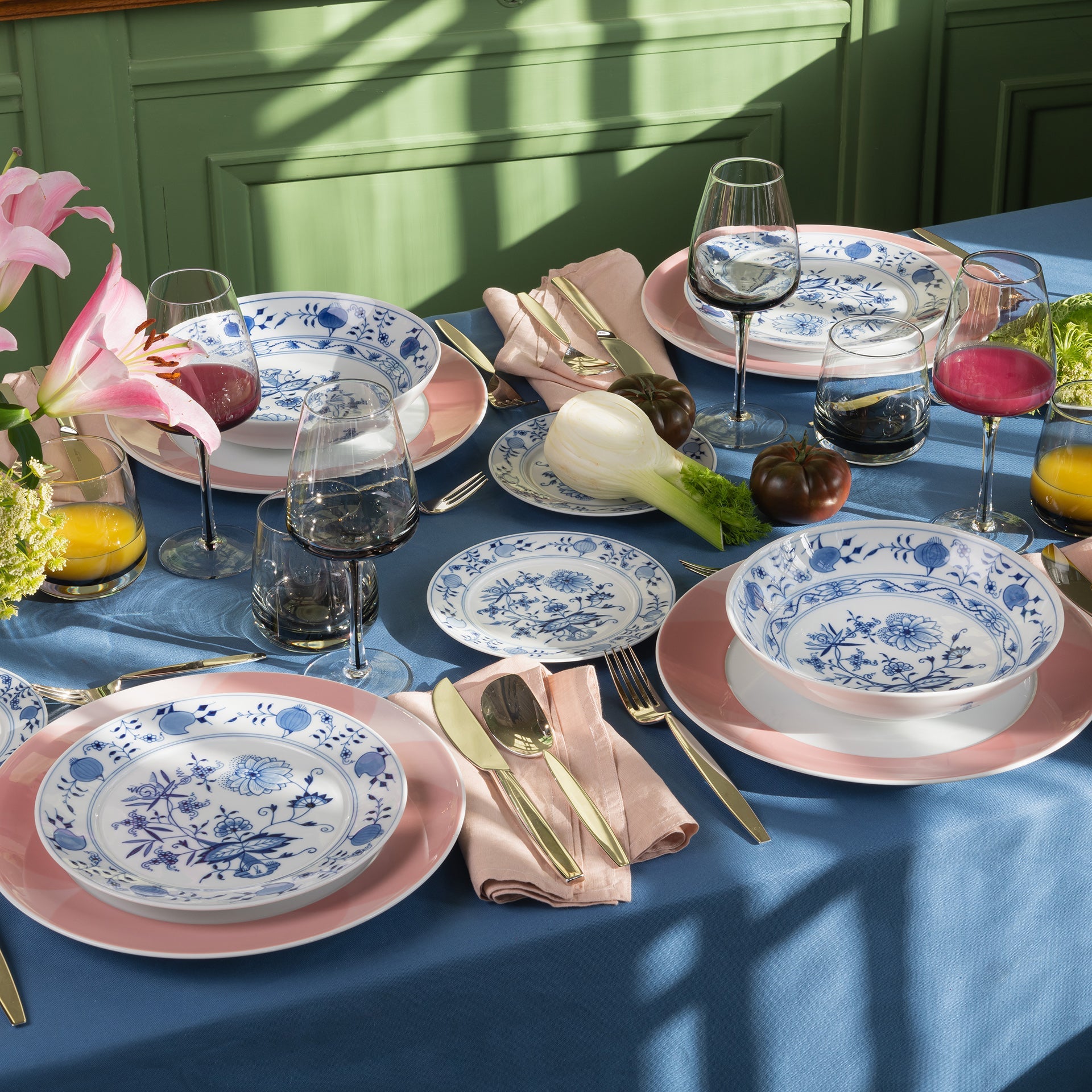 Speiseteller Paradise Birds Blush Ø 29 cm | Meissen No.41 Royal Blossom 79a501 - 41479 - Meissen Weimar