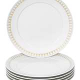 Speiseteller-Set, Swords Luxury Gold, Ø 27 cm, 6-teilig | Meissen No.41 Swords Luxury Gold