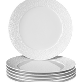 Speiseteller-Set, Weiß, Ø 27 cm, 6-teilig | Meissen No.41 Royal Blossom