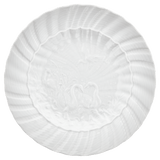 Speiseteller Weiß Ø 24,5 cm | Meissen Schwanendessin