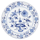 Speiseteller, Zwiebelmuster, kobaltblau, weißer Rand, Ø 29 cm | Meissen No.41 Zwiebelmuster