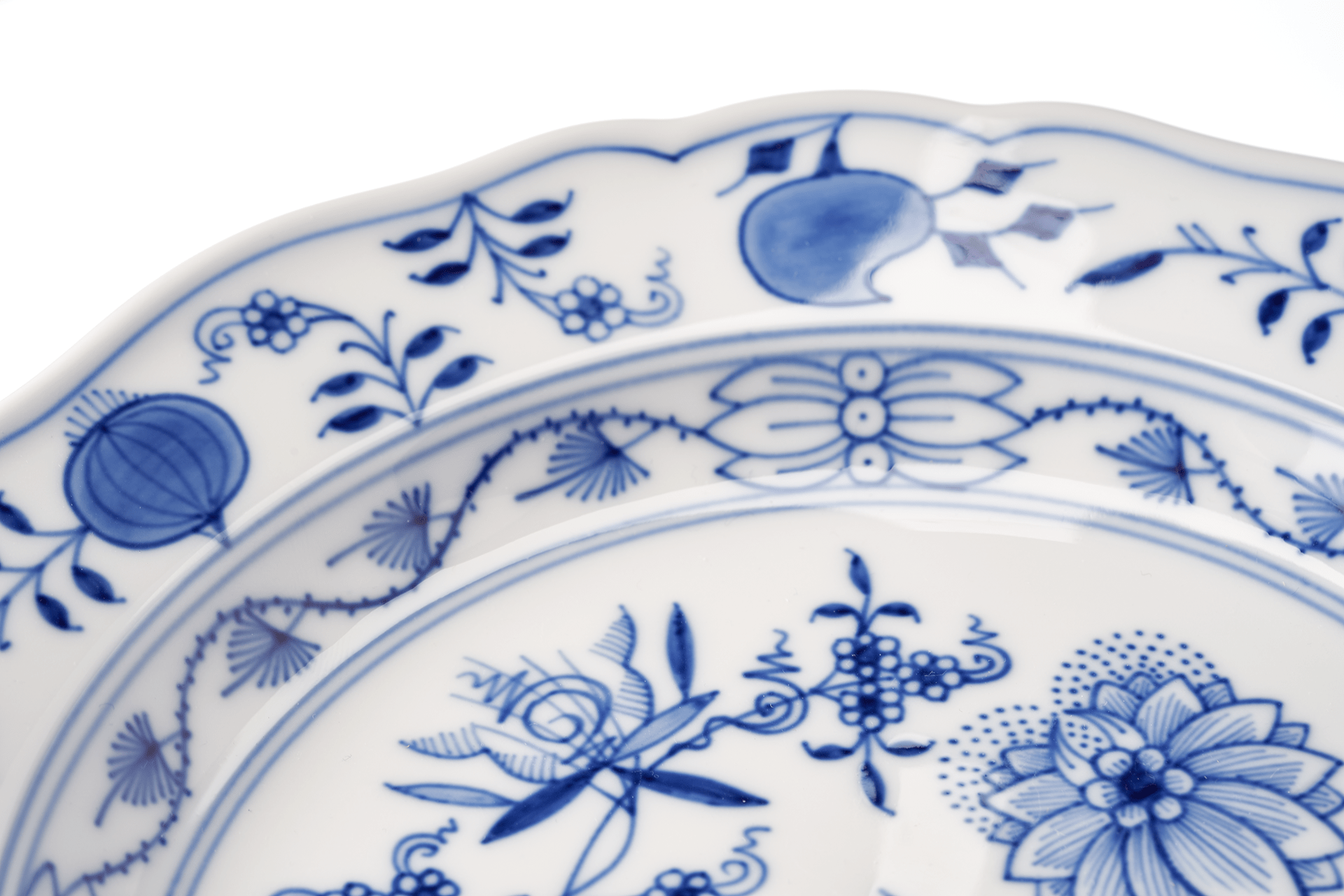 Speiseteller Zwiebelmuster Ø 22 cm | Meissen Neuer Ausschnitt 800101 - 00473 - Meissen Weimar