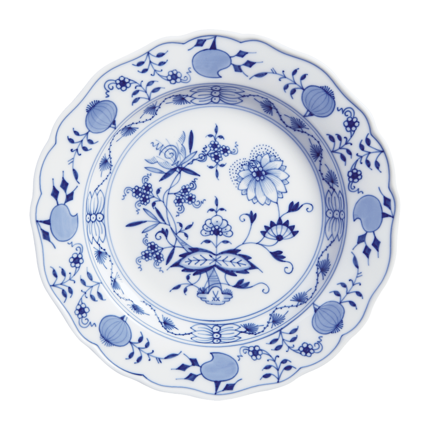Speiseteller Zwiebelmuster Ø 22 cm | Meissen Neuer Ausschnitt 800101 - 00473 - Meissen Weimar