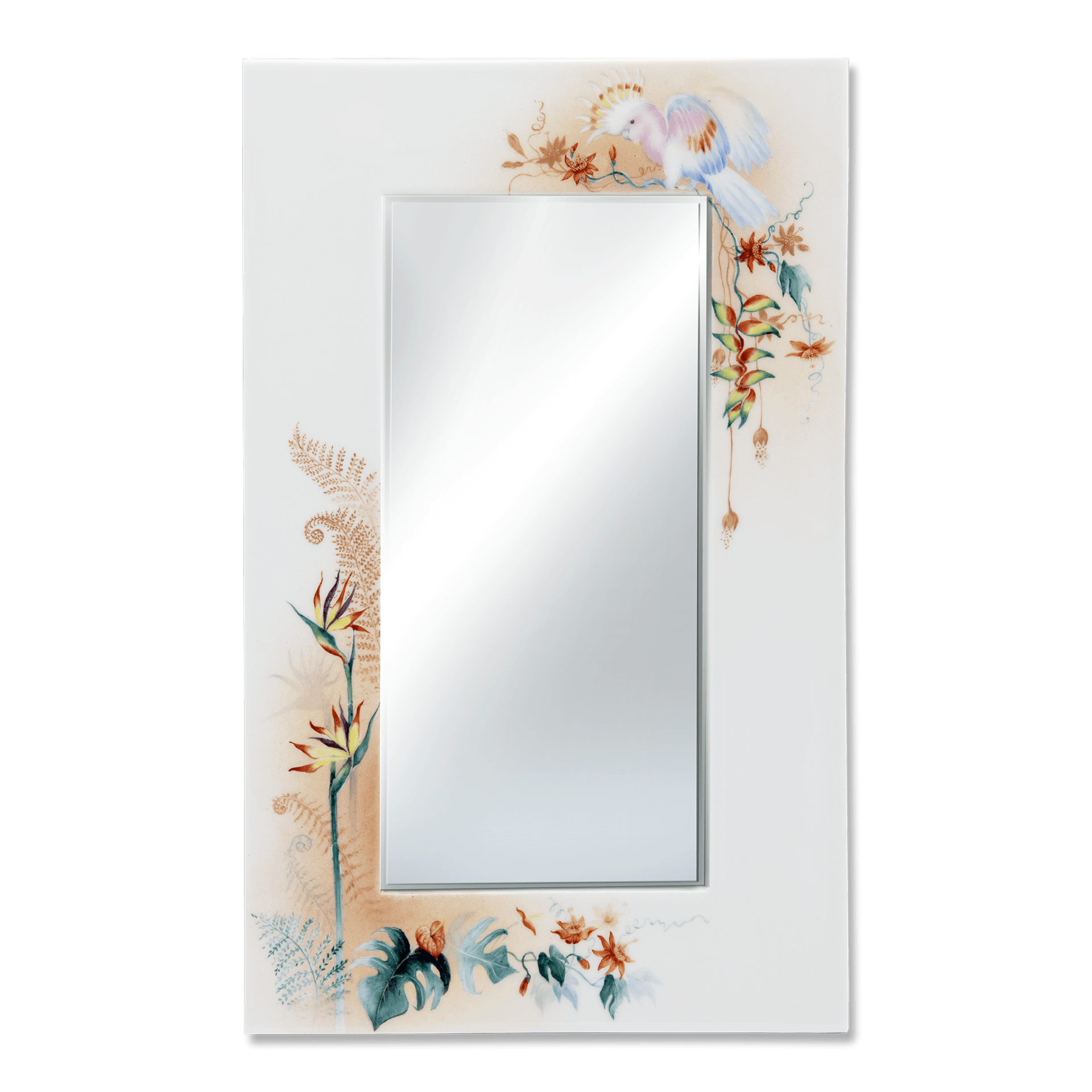 Spiegel, Motiv Sia, H 35 cm | Meissen Limitierte Meisterwerke 930b84 - 9ma02 - Meissen Weimar