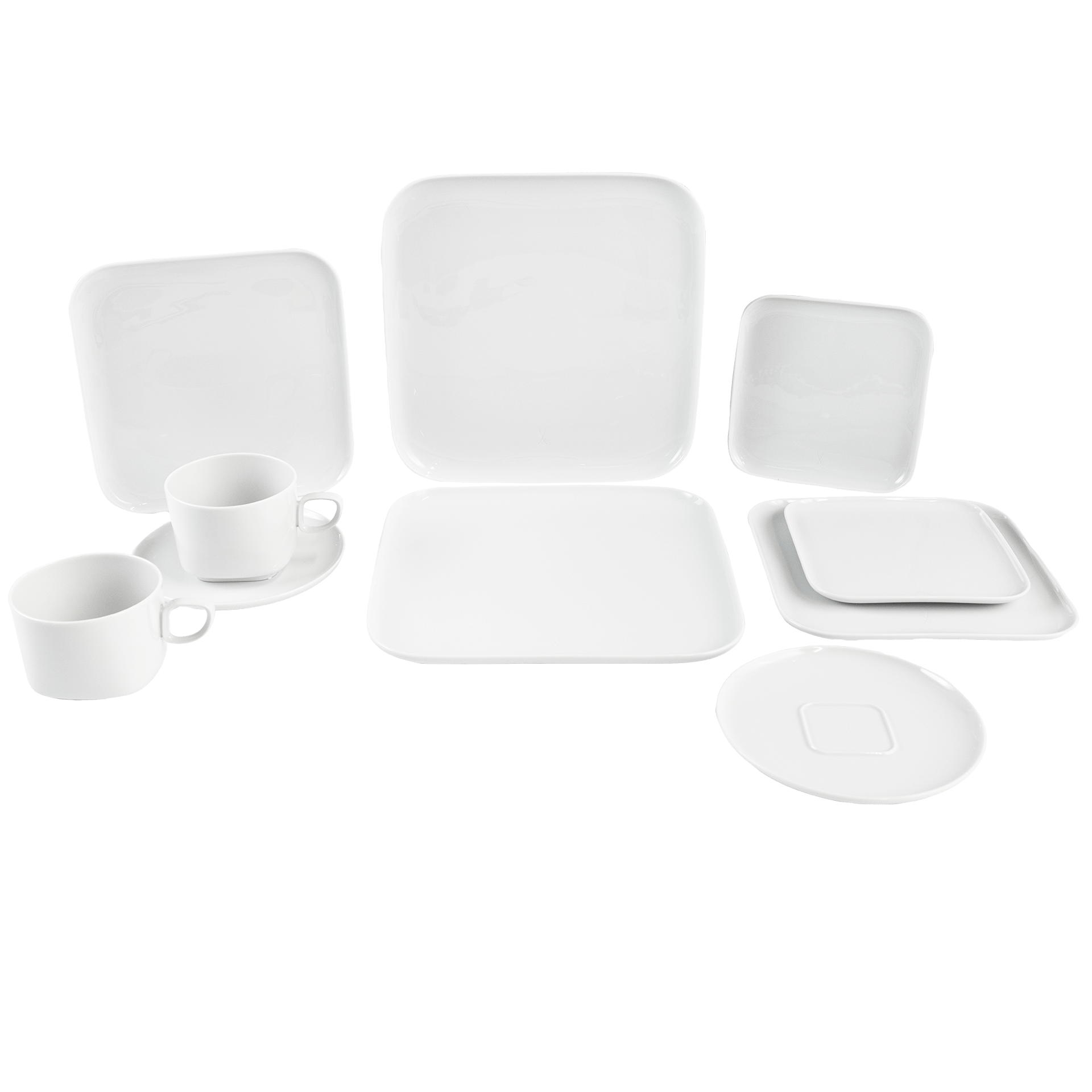 Starter - Set 10 - tlg., Weiß | Meissen Nova 000001 - c4601 - Meissen Weimar