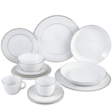 Starter-Set 14-tlg., Platinum, für 2 Personen | Meissen Vitruv