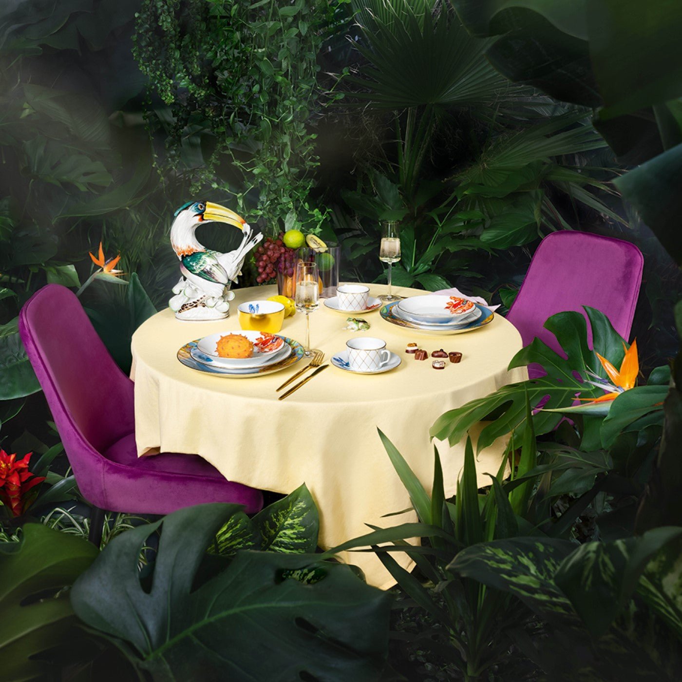 Starter - Set Cosmopolitan Sweet Exotics, 12 - Teilig | Meissen Cosmopolitan 20a126 - c3730 - Meissen Weimar