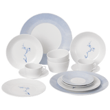 Starter-Set für 2 Personen, Blue Orchid & Mesh Blau, 14-teilig | Meissen Cosmopolitan