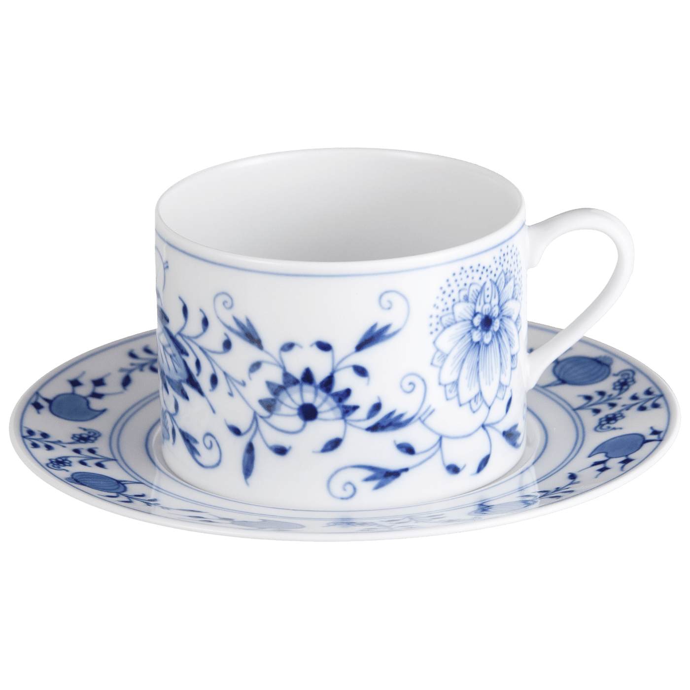 Starter - Set Geschirr, Zwiebelmuster & Mesh Blau, 12 - tlg. | Meissen No.41 Zwiebelmuster 80k001 - c4143 - Meissen Weimar