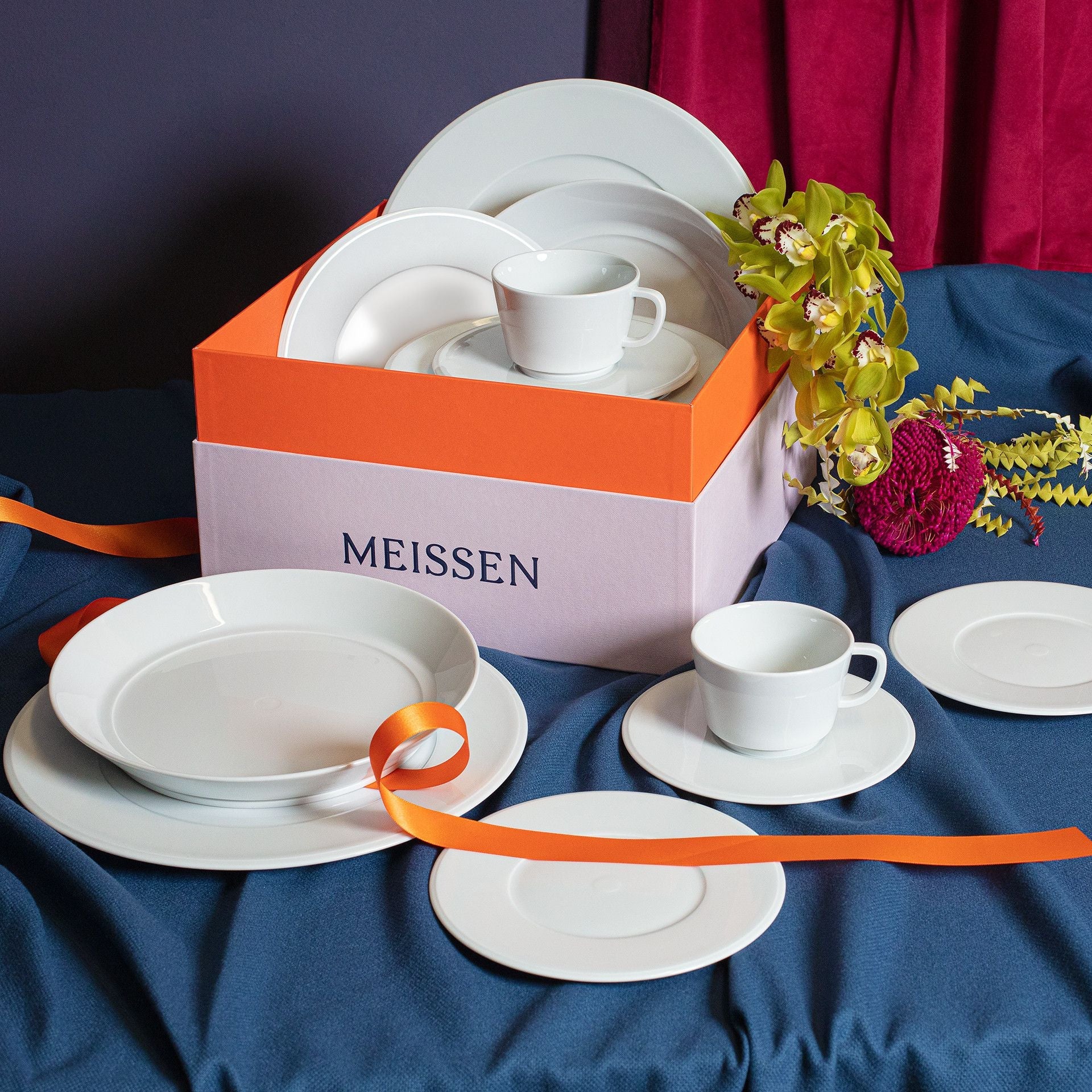 Starter - Set, Weiß, 12 - teilig | Meissen Vitruv 000001 - c4306 - Meissen Weimar