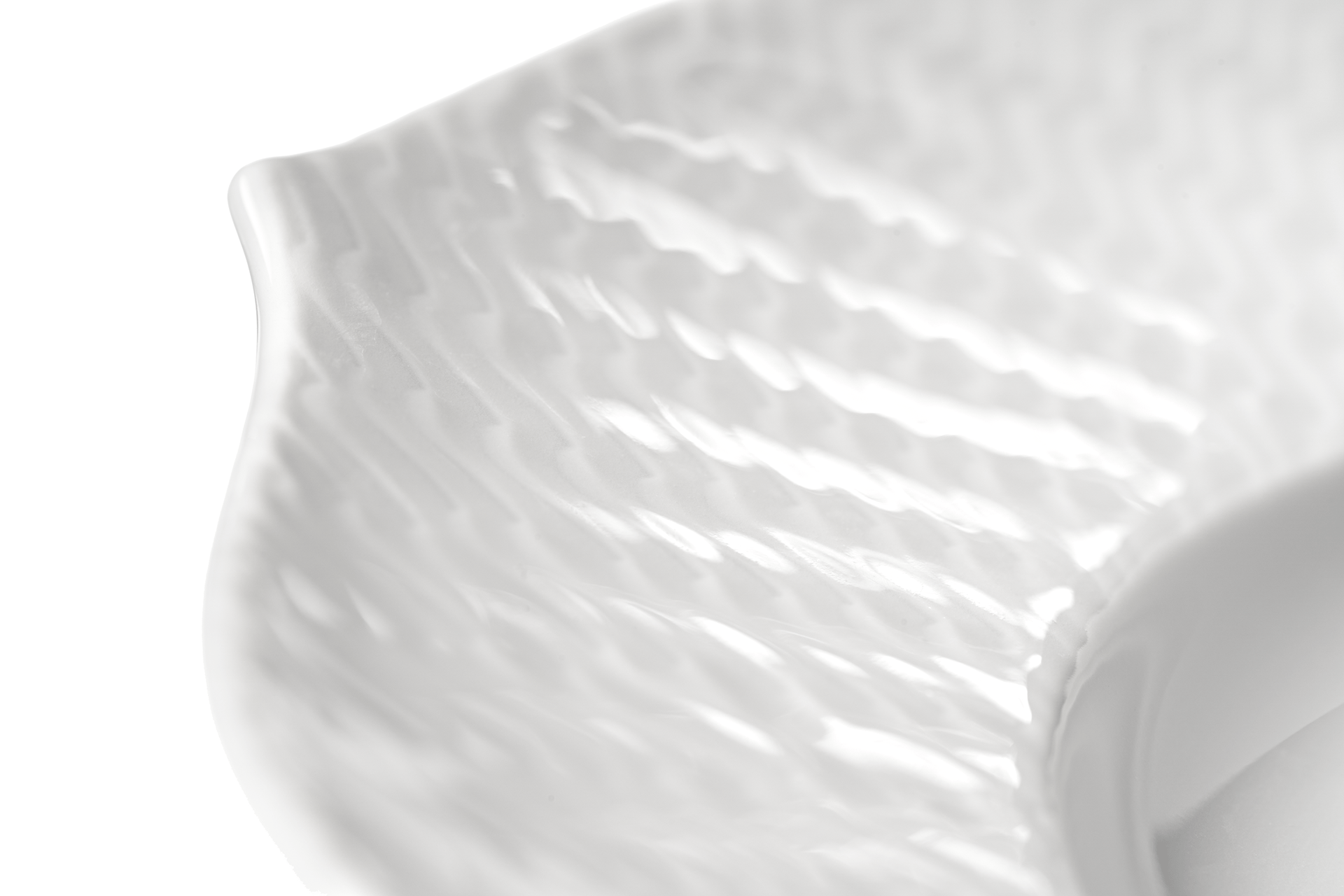 Starter - Set, Weiß, 14 - teilig | Meissen Wellenspiel Relief 000001 - c2942 - Meissen Weimar