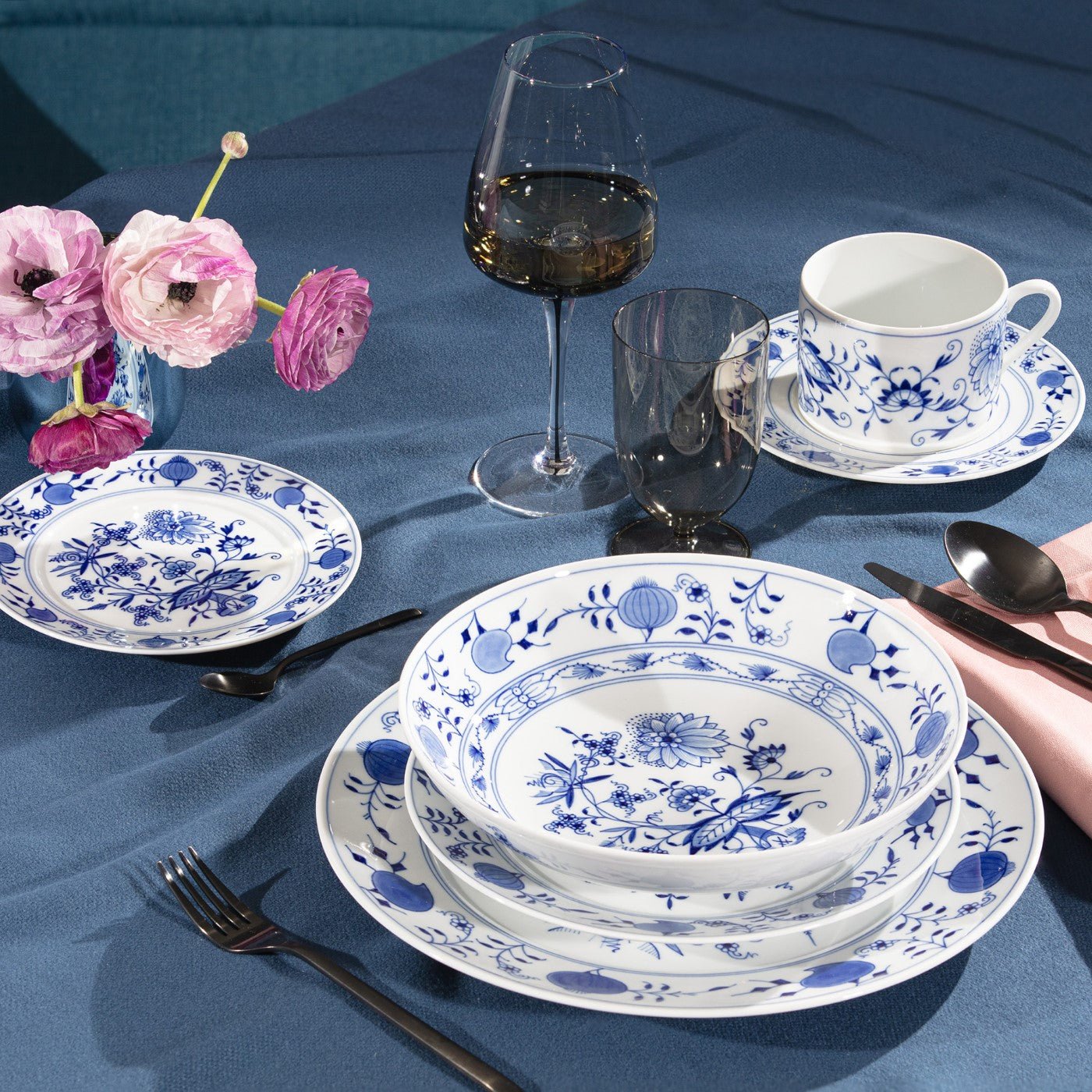 Starter - Set, Zwiebelmuster, 6 - teilig | Meissen No.41 Zwiebelmuster 800101 - c4135 - Meissen Weimar