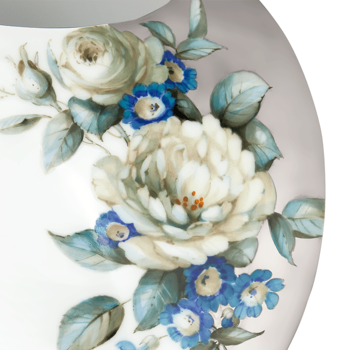 Steinvase Rosen - Farbenspiel, H 17,5 cm | Meissen Vasen Kollektion 131274 - 50108 - Meissen Weimar