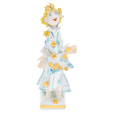 Sterntaler Märchenfiguren, Bunt und gold staffiert-, H 10 cm | Meissen Miniaturfiguren-Edition