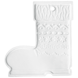 Stiefel, weiß, H 4,5 cm | Meissen Medaillen Kollektion