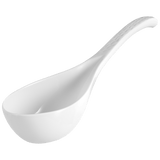 Suppenkelle, Weiß, L 27,5 cm | Meissen Wellenspiel Relief