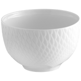 Suppenschale, Biskuit Weiß, Ø 11 cm | Meissen Wellenspiel Relief