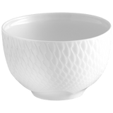 Suppenschale, Weiß, Ø 11 cm | Meissen Wellenspiel Relief Asien Kollektion