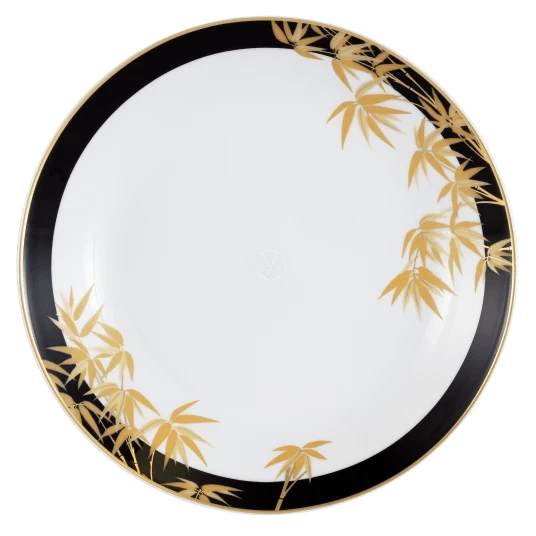 Suppenteller, "Golden Bamboo", Ø 20,5 cm | 79A948-37487 - Meissen Weimar