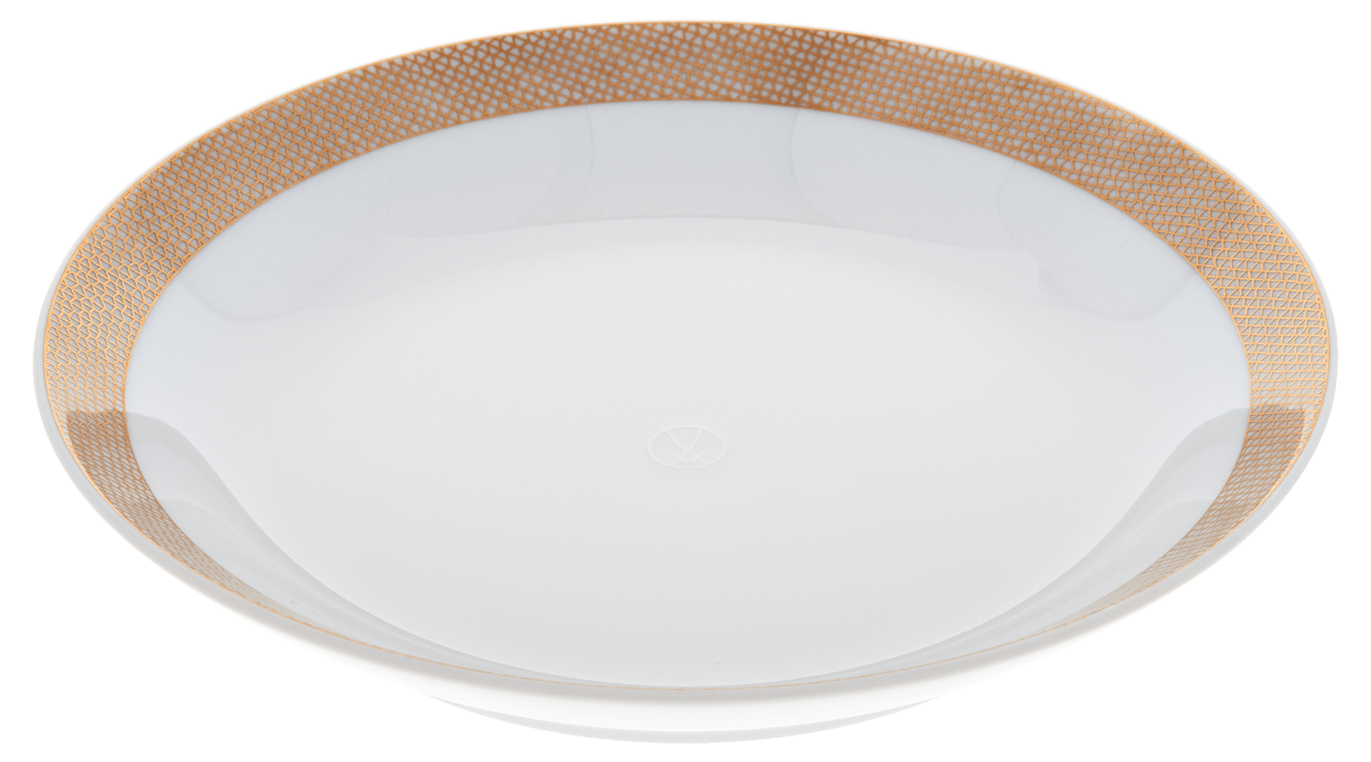 Suppenteller, Mesh Gold, Ø 20,5 cm | Meissen Cosmopolitan 79a166 - 37487 - Meissen Weimar