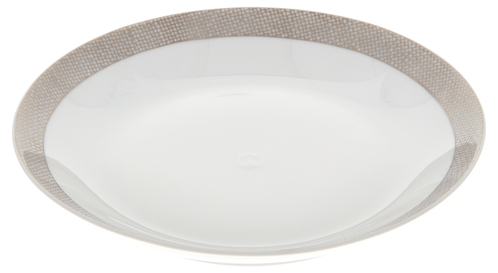 Suppenteller, Mesh Platin, Ø 20,5 cm | Meissen Cosmopolitan 79a266 - 37487 - Meissen Weimar