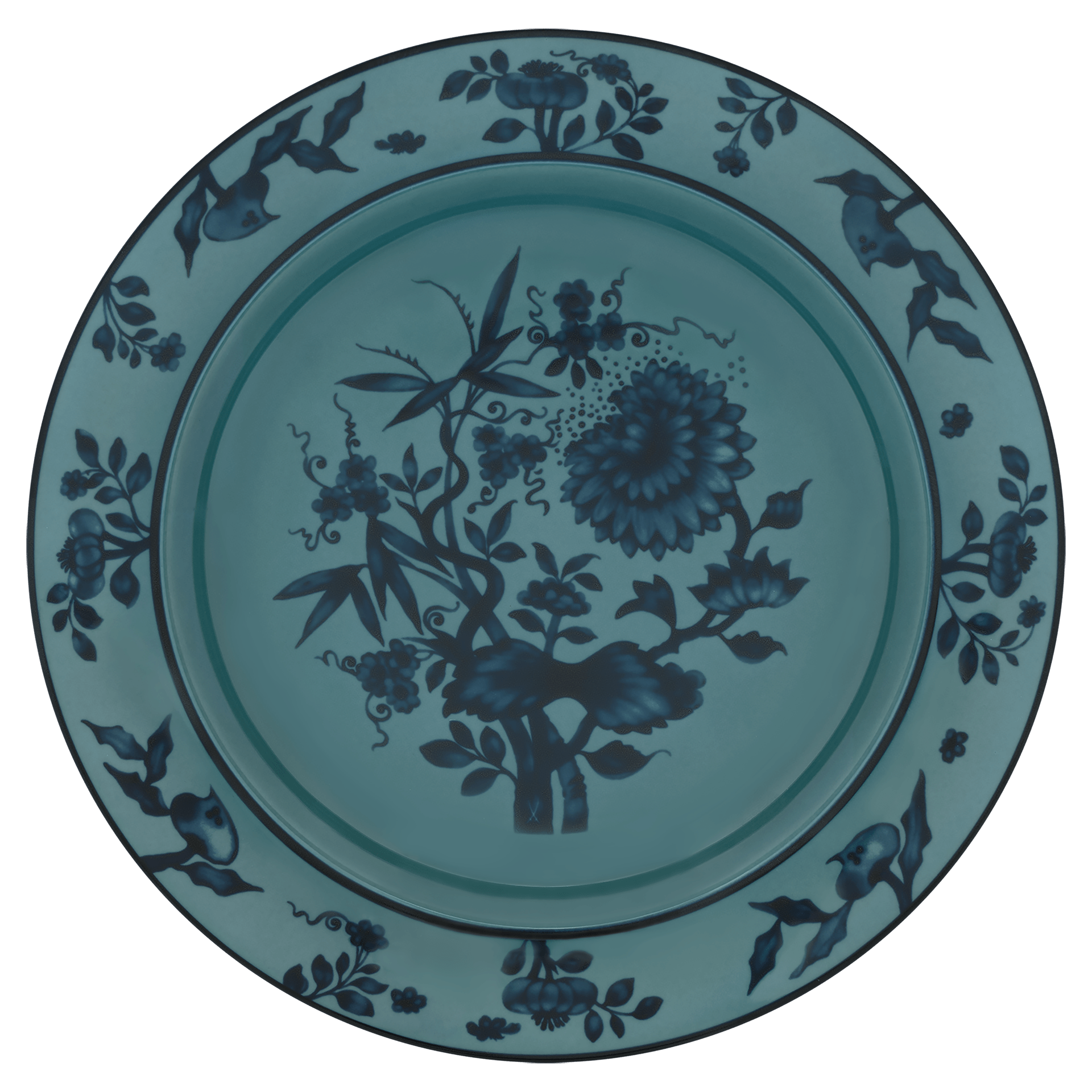 Suppenteller petrol Ø 23 cm | Meissen No.41 Casa 79b560-41487 - Meissen Weimar