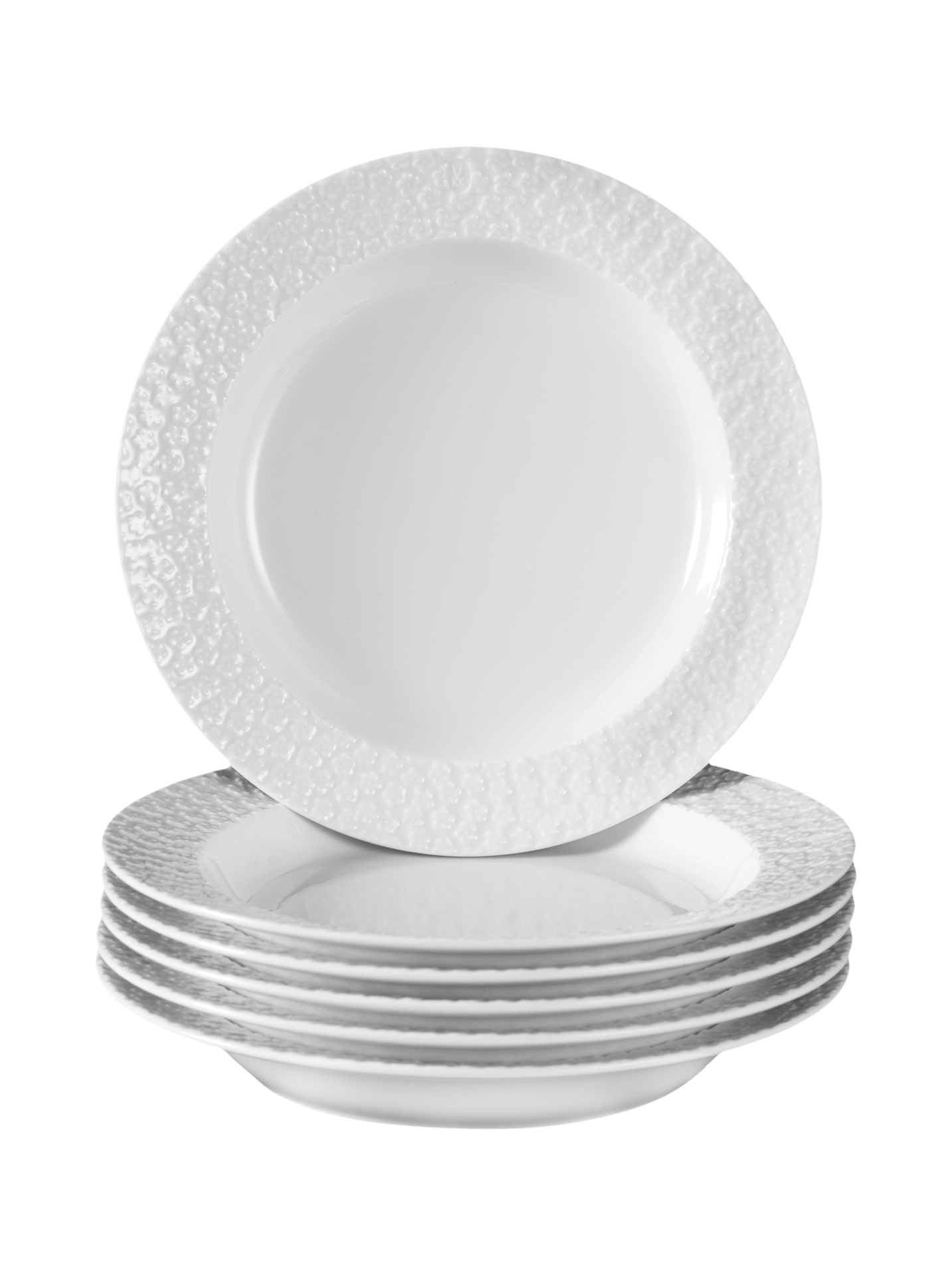Suppenteller - Set, Weiß, Ø 22 cm, 6 - teilig | Meissen No.41 Royal Blossom 000001 - c4228 - Meissen Weimar