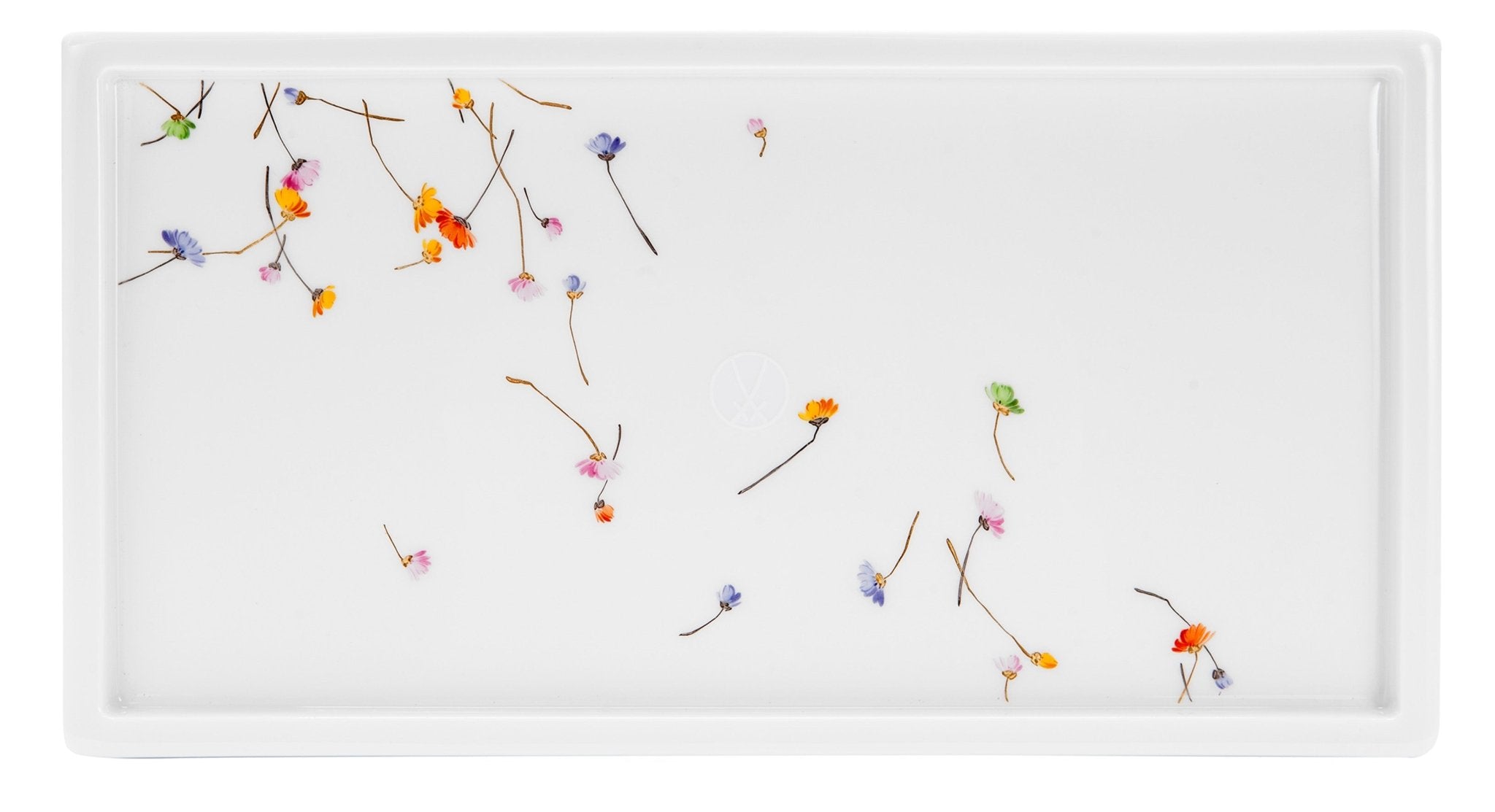 Sushiplatte, "Precious Flowers", L 27 cm | Meissen Cosmopolitan 018501 - 37510 - Meissen Weimar
