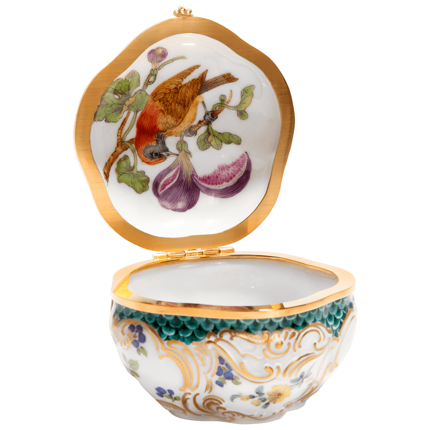 Tabatiere, limitiert, H 4,8 cm | Meissen Limitierte Meisterwerke 212874 - 52m32 - Meissen Weimar