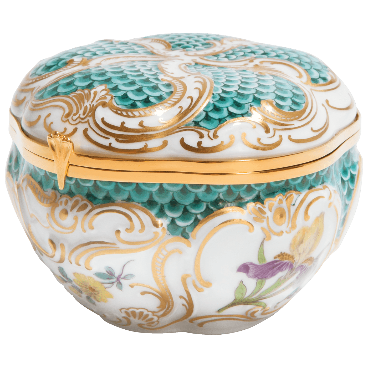 Tabatiere, limitiert, H 4,8 cm | Meissen Limitierte Meisterwerke 212874 - 52m32 - Meissen Weimar