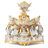 Tafelaufsatz Schwanenservice, H 80 cm | Meissen Fine Dining