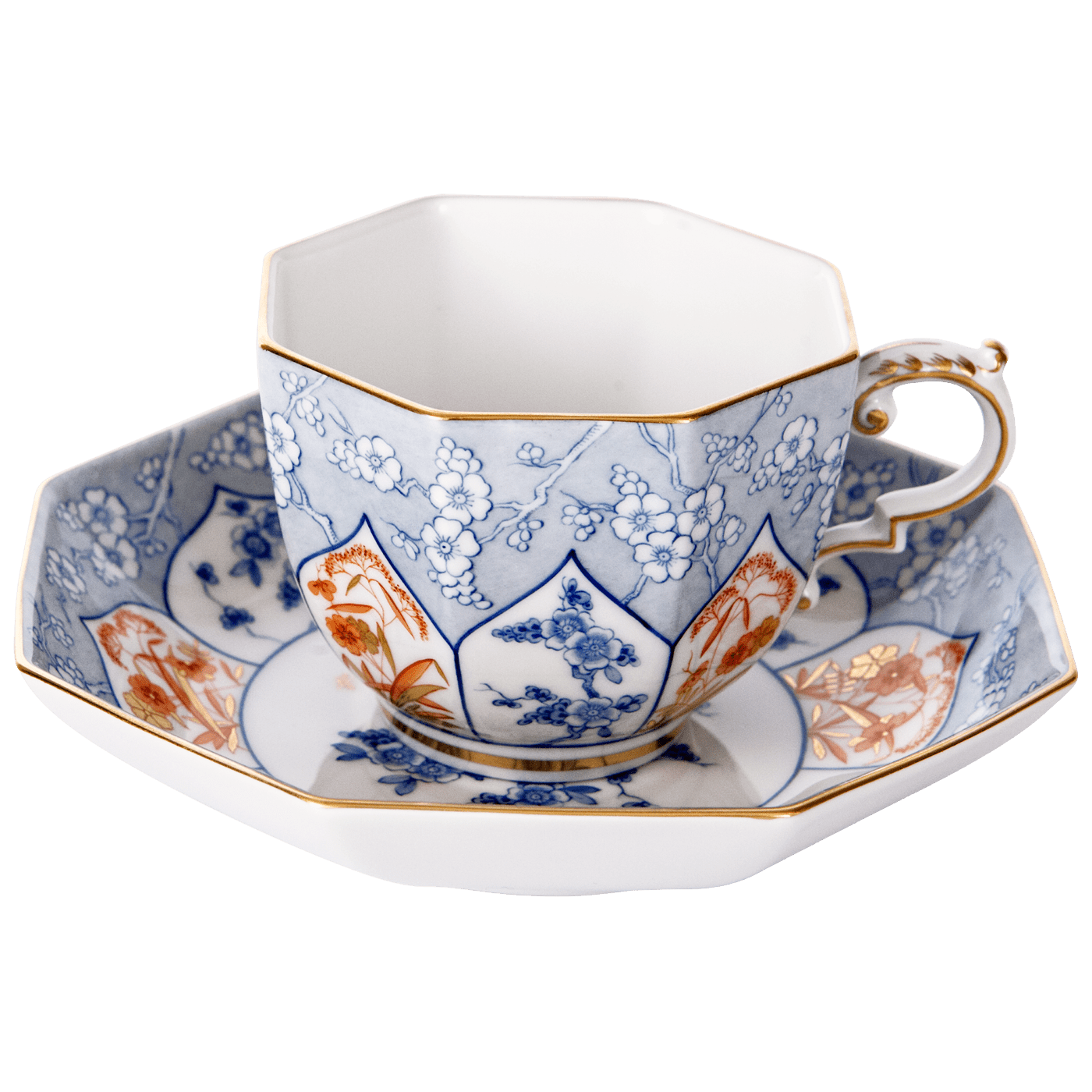 Tasse Japanische Blumenzweige und Gräser, Ø 14,6 cm, limitiert | Meissen Fine Dining 408074 - 55836 - Meissen Weimar