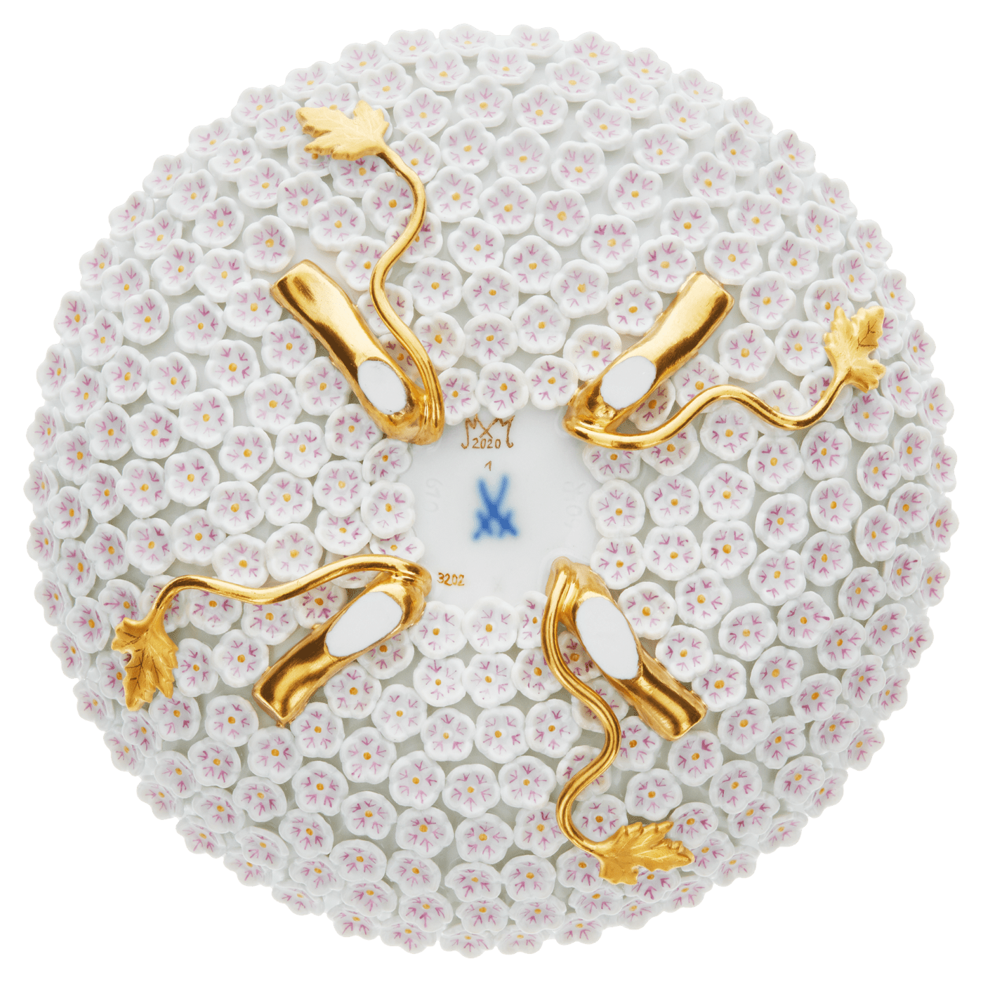Tasse mit Schneeballblüten Weiß, H 8,5 cm | Meissen Exklusiv - Kollektion 900380 - 82630 - Meissen Weimar