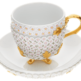 Tasse mit Schneeballblüten Weiß, H 8,5 cm | Meissen Exklusiv-Kollektion