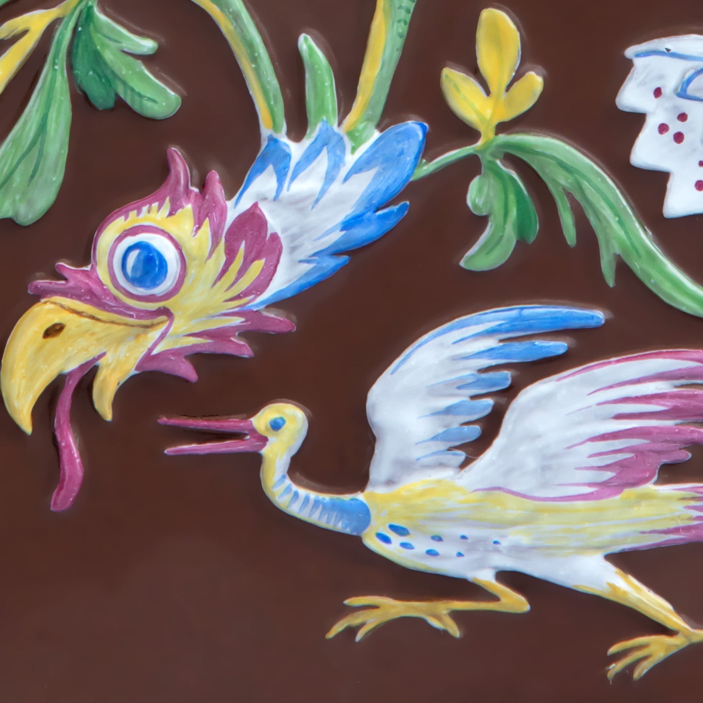 Teedose Fantasy, Böttgersteinzeug, H 10.2 cm, limitiert | Meissen Böttgersteinzeug 95a074 - 85655 - Meissen Weimar