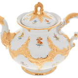 Teekanne Goldbronze 19 cm, 1,2 l | Meissen B-Form